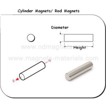Cylinder NdFeB Magnets with Engineer Drawing